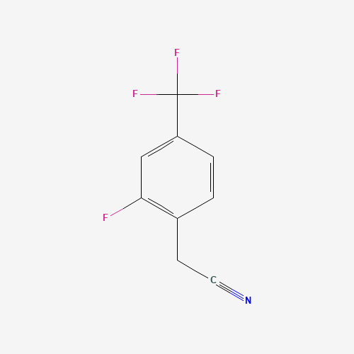 2-FLUORO-4-(TRIFLUOROMETHYL)PHENYLACETONITRILE (CAS: 239087-11-7) - Related Chemical Product