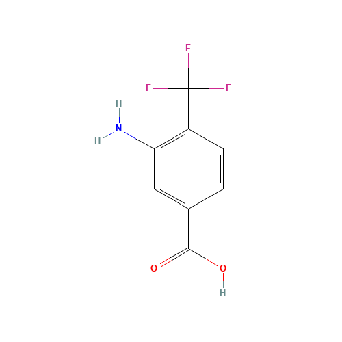 3-Amino-4-(Trifluoromethyl)Benzoic Acid (CAS: 4857-33-4) - Related Chemical Product