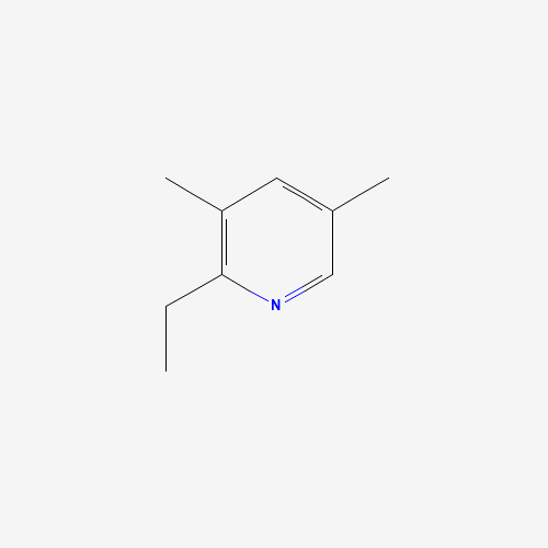 2-ethyl-3,5-dimethylpyridine chemical structure 2-ethyl-3,5-dimethylpyridine (CAS: 1123-96-2) - Chemical Structure and Molecular Formula