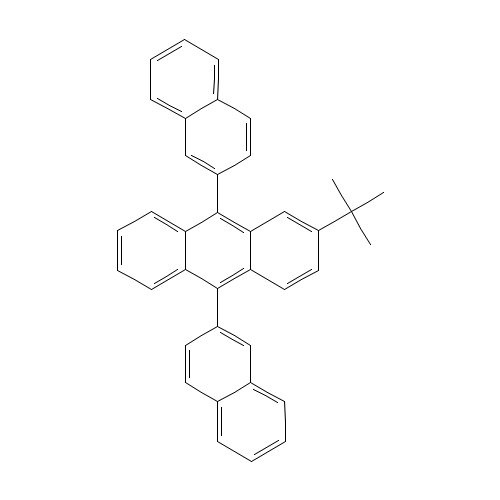 2-TERTBUTYL-9,10-DI(2-NAPHTHYL)ANTHRACENE (CAS: 274905-73-6) - Related Chemical Product