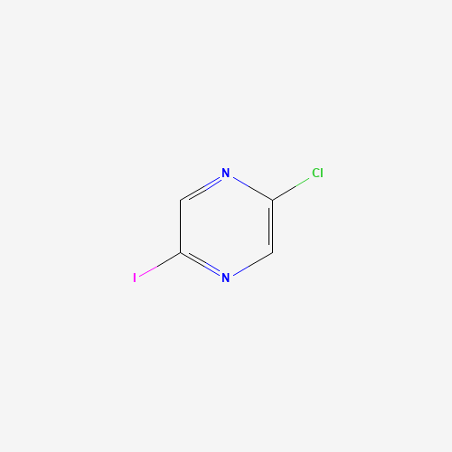 2-Chloro-5-iodopyrazine chemical structure 2-Chloro-5-iodopyrazine (CAS: 1057216-55-3) - Chemical Structure and Molecular Formula