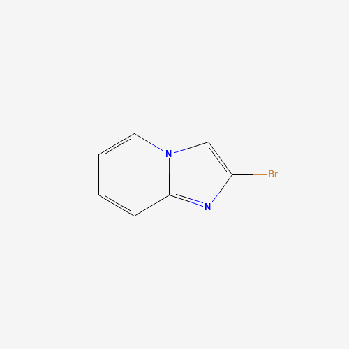 2-BROMOIMIDAZO[1,2-A]PYRIDINE (CAS: 112581-95-0) - Chemical Structure and Molecular Formula 