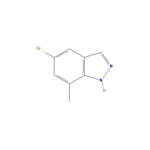 5-BROMO-7-METHYL-1H-INDAZOLE (CAS: 156454-43-2) - Related Chemical Product