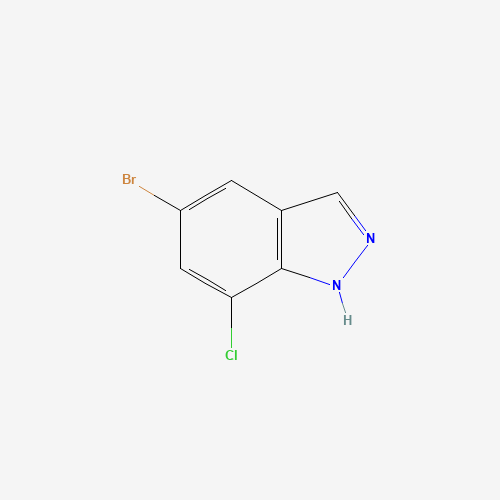 5-BROMO-7-CHLORO-1H-INDAZOLE (CAS: 635712-44-6) - Related Chemical Product