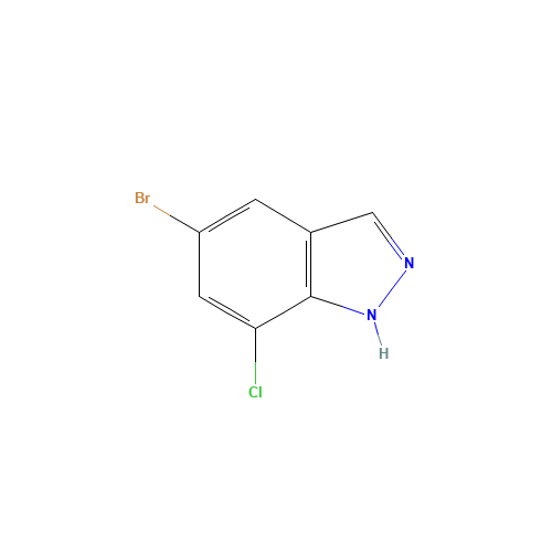5-BROMO-7-CHLORO-1H-INDAZOLE (CAS: 635712-44-6) - Related Chemical Product