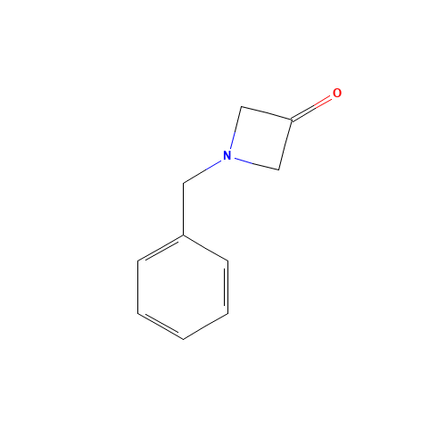 1-BENZYLAZETIDIN-3-ONE (CAS: 156303-83-2) - Chemical Structure and Molecular Formula 