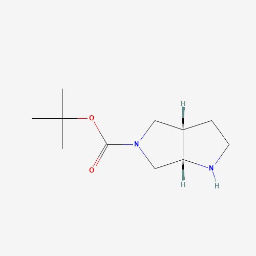 (cis)-5-Boc-Hexahydro-pyrrolo[3,4-b]pyrrole (CAS: 180975-51-3) - Chemical Structure and Molecular Formula 