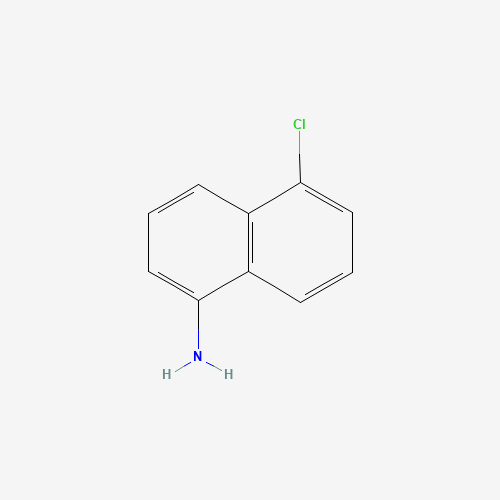 5-CHLORO NAPHTHYL-1-AMINE (CAS: 2750-80-3) - Chemical Structure and Molecular Formula 