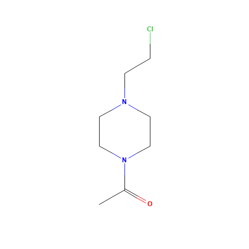 1-acetyl-4-(2-chloroethyl)piperazine (CAS: 54504-51-7) - Related Chemical Product