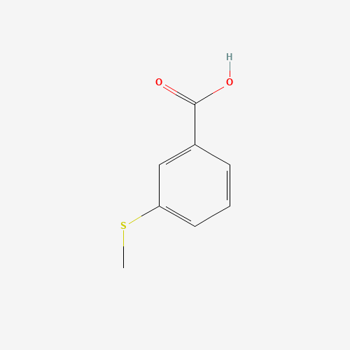 3-(Methylthio)benzoic acid (CAS: 825-99-0) - Chemical Structure and Molecular Formula 