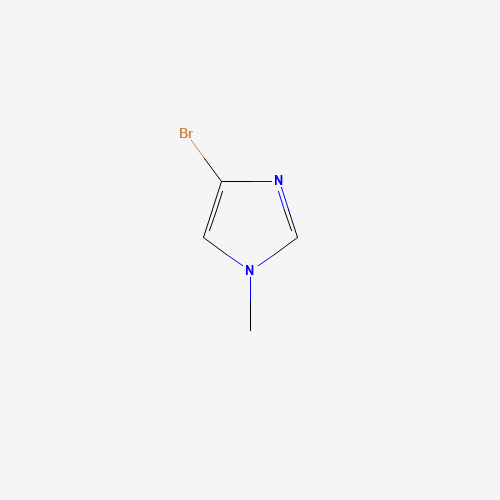 4-BROMO-1-METHYL-1H-IMIDAZOLE (CAS: 25676-75-9) - Chemical Structure and Molecular Formula 