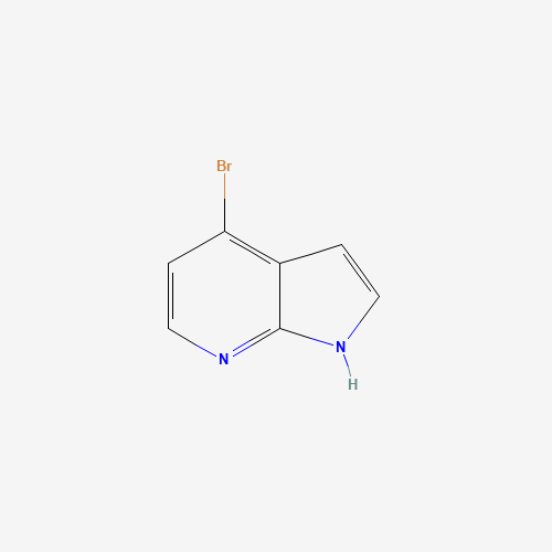 4-Bromo-7-azaindole (CAS: 348640-06-2) - Chemical Structure and Molecular Formula 