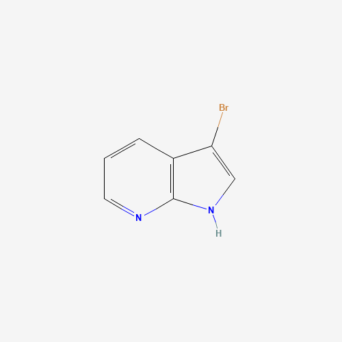 3-Bromo-7-azaindole (CAS: 74420-15-8) - Chemical Structure and Molecular Formula 