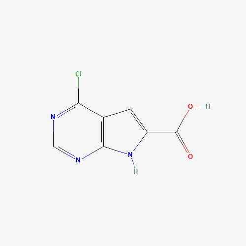 4-chloro-7H-pyrrolo[2,3-d]pyrimidine-6-carboxylic acid (CAS: 1016241-80-7) - Related Chemical Product