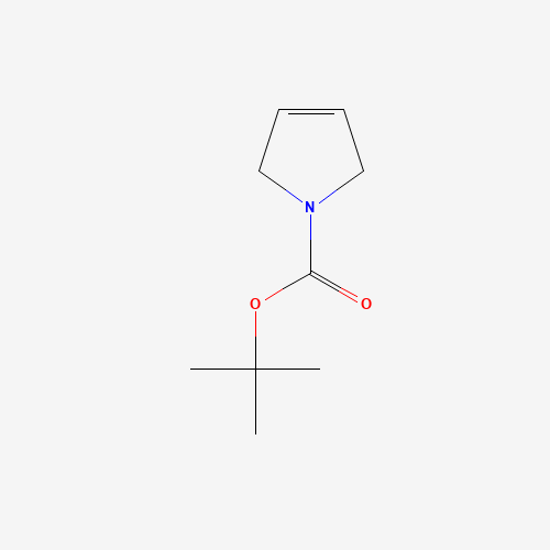 N-Boc-pyrroline (CAS: 73286-70-1) - Chemical Structure and Molecular Formula 