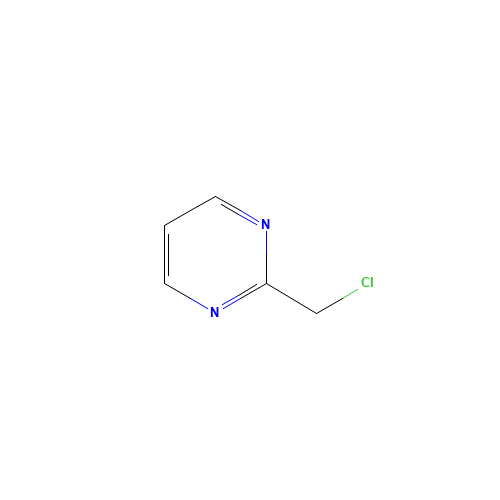 2-(Chloromethyl)pyrimidine (CAS: 54198-88-8) - Chemical Structure and Molecular Formula 