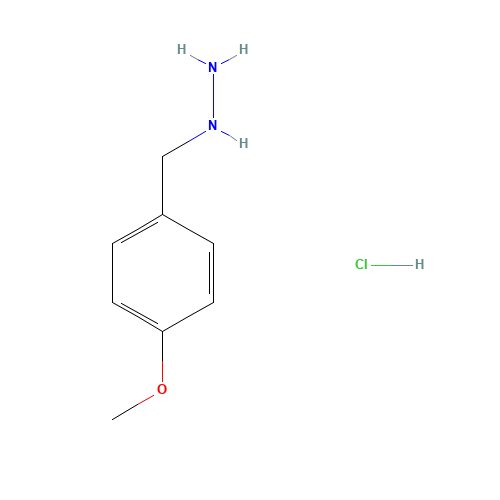(4-METHOXYBENZYL)HYDRAZINE DIHYDROCHLORIDE (CAS: 2011-48-5) - Related Chemical Product
