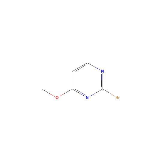 2-Bromo-6-methoxypyrimidine (CAS: 944709-74-4) - Chemical Structure and Molecular Formula 