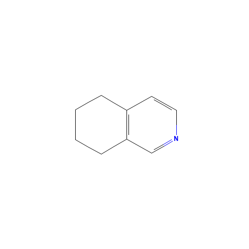 5,6,7,8-TETRAHYDROISOQUINOLINE (CAS: 36556-06-6) - Chemical Structure and Molecular Formula 