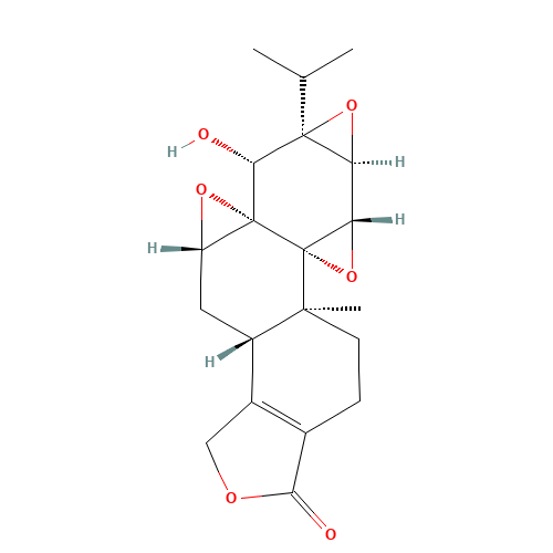 Triptolide (CAS: 38748-32-2) - Chemical Structure and Molecular Formula 