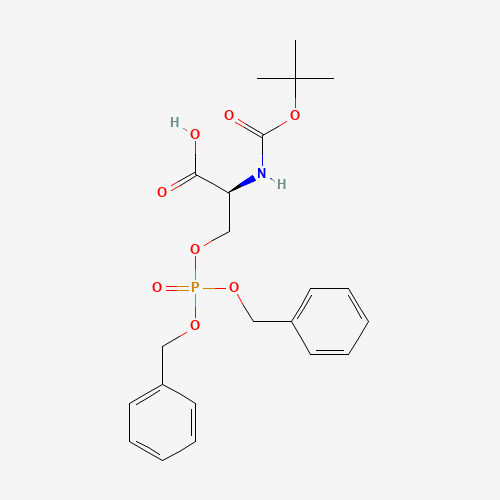 BOC-O-DIBENZYLPHOSPHO-L-SERINE (CAS: 90013-45-9) - Related Chemical Product
