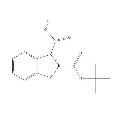 1,3-DIHYDRO-ISOINDOLE-1,2-DICARBOXYLIC ACID 2-TERT-BUTYL ESTER (CAS: 221352-46-1) - Chemical Structure and Molecular Formula 
