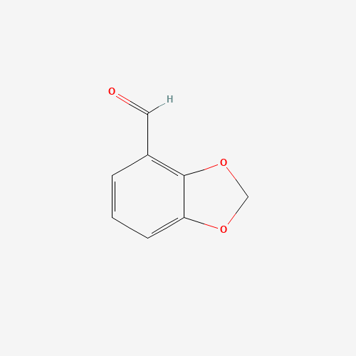 2,3-(METHYLENEDIOXY)BENZALDEHYDE (CAS: 184360-97-2) - Chemical Structure and Molecular Formula 