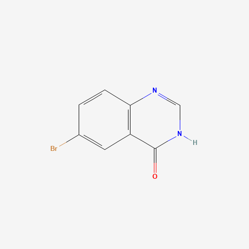 6-Bromoquinazolin-4-ol (CAS: 32084-59-6) - Chemical Structure and Molecular Formula 
