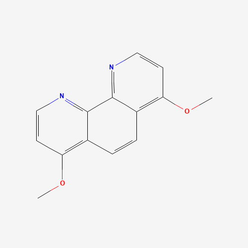 4,7-DIMETHOXY-1,10-PHENANTHROLINE chemical structure 4,7-DIMETHOXY-1,10-PHENANTHROLINE (CAS: 92149-07-0) - Chemical Structure and Molecular Formula