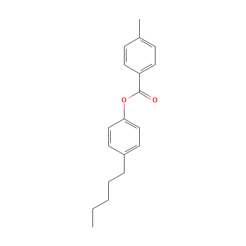 4-Pentylphenyl 4-methylbenzoate (CAS: 50649-59-7) - Related Chemical Product