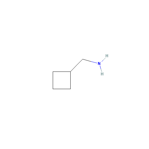 Cyclobutylmethylamine (CAS: 4415-83-2) - Chemical Structure and Molecular Formula 