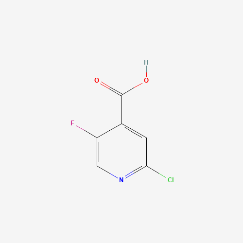 2-CHLORO-5-FLUOROISONICOTINIC ACID (CAS: 884494-74-0) - Related Chemical Product