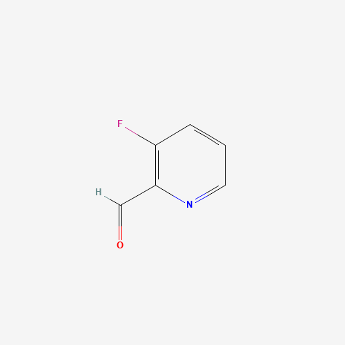 3-FLUORO-2-FORMYLPYRIDINE (CAS: 31224-43-8) - Chemical Structure and Molecular Formula 