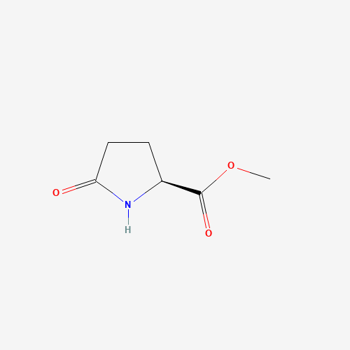 Methyl L-pyroglutamate (CAS: 4931-66-2) - Chemical Structure and Molecular Formula 