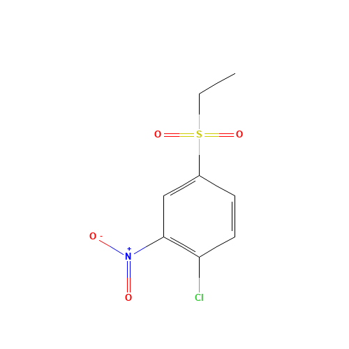 1-Chloro-4-(ethylsulfonyl)-2-nitrobenzene (CAS: 74159-80-1) - Related Chemical Product