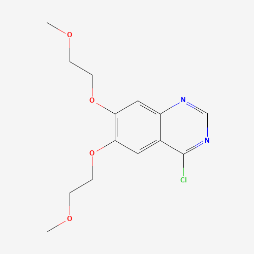 4-Chloro-6,7-bis(2-methoxyethoxy)quinazoline (CAS: 183322-18-1) - Related Chemical Product