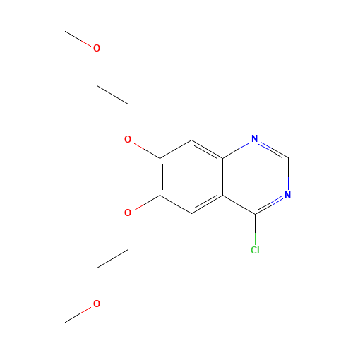4-Chloro-6,7-bis(2-methoxyethoxy)quinazoline (CAS: 183322-18-1) - Related Chemical Product
