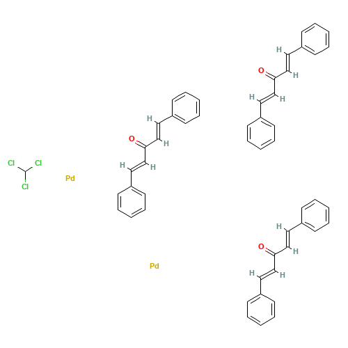 Tris(dibenzylideneacetone)dipalladium-chloroform adduct (CAS: 52522-40-4) - Related Chemical Product