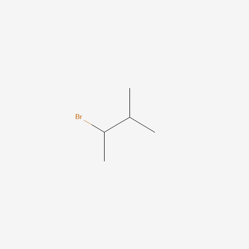 2-BROMO-3-METHYLBUTANE (CAS: 18295-25-5) - Chemical Structure and Molecular Formula 