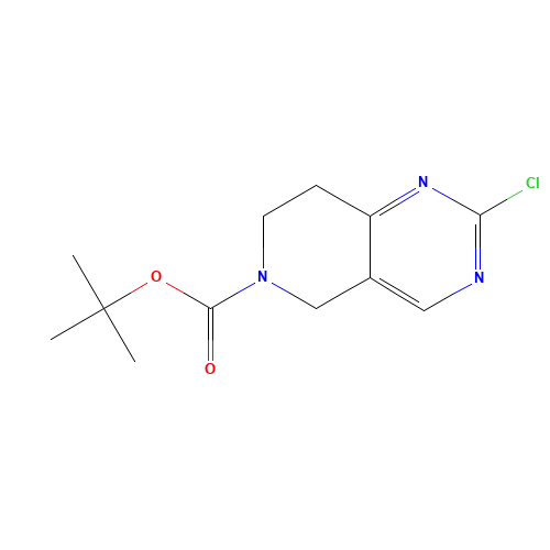 tert-butyl 2-chloro-7,8-dihydropyrido[4,3-d]pyrimidine-6(5H)-carboxylate (CAS: 1092352-55-0) - Related Chemical Product