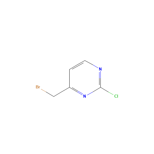 Pyrimidine,4-(bromomethyl)-2-chloro-(9CI) (CAS: 181363-06-4) - Related Chemical Product