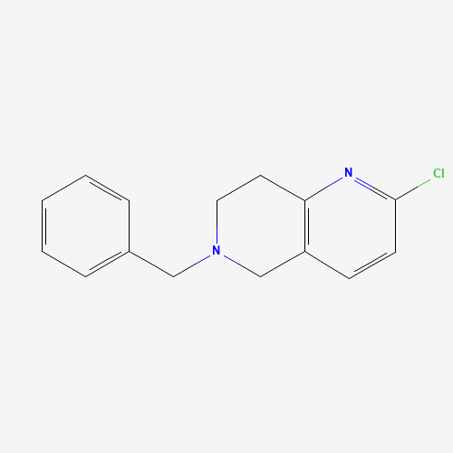 6-BENZYL-2-CHLORO-5,6,7,8-TETRAHYDRO-1,6-NAPHTHYRIDINE (CAS: 210539-04-1) - Related Chemical Product