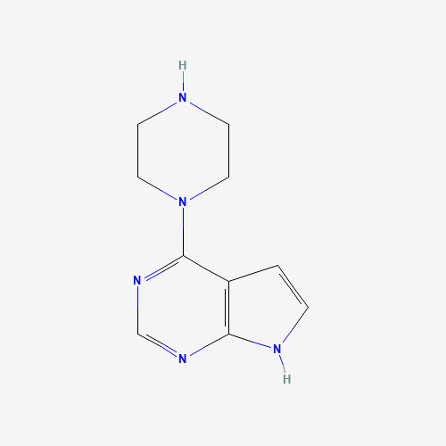 4-(1-PIPERAZINYL)-1H-PYRROLO[2,3-D]PYRIMIDINE (CAS: 252722-52-4) - Related Chemical Product