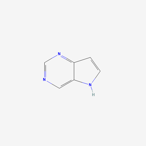 1,4,6-Triazaindene (CAS: 272-50-4) - Chemical Structure and Molecular Formula 