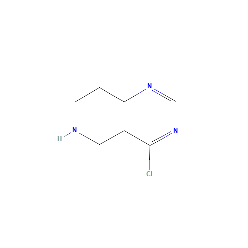 Pyrido[4,3-d]pyrimidine,4-chloro-5,6,7,8-tetrahydro- (CAS: 944902-64-1) - Related Chemical Product