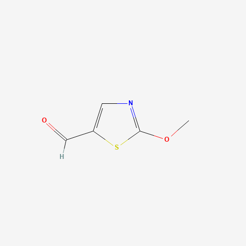 5-Thiazolecarboxaldehyde,2-methoxy-(9CI) chemical structure 5-Thiazolecarboxaldehyde,2-methoxy-(9CI) (CAS: 95453-59-1) - Chemical Structure and Molecular Formula