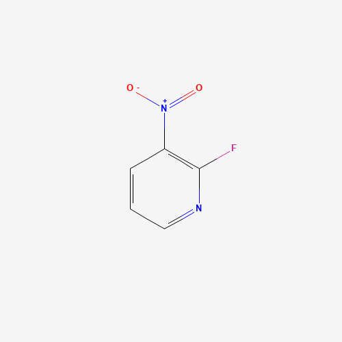 2-Fluoro-3-nitropyridine (CAS: 1480-87-1) - Chemical Structure and Molecular Formula 