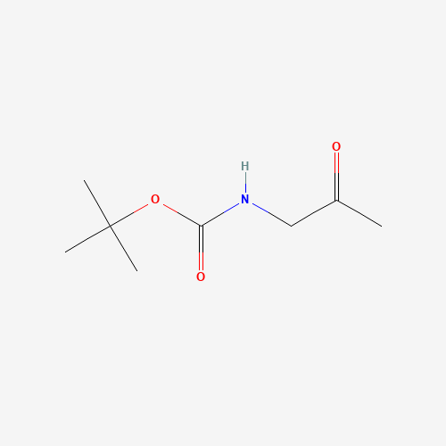 Carbamic acid,(2-oxopropyl)-,1,1-dimethylethyl ester (9CI) (CAS: 170384-29-9) - Chemical Structure and Molecular Formula 