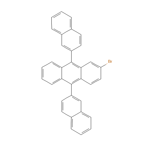 2-Bromo-9,10-bis(2-naphthalenyl)anthracene (CAS: 474688-76-1) - Related Chemical Product