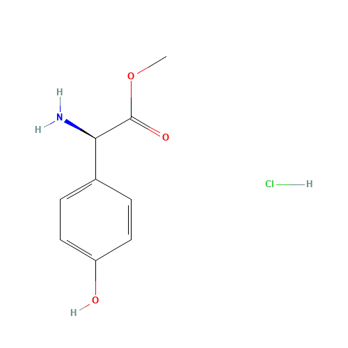 (R)-Amino-(4-hydroxyphenyl)acetic acid methyl ester hydrochloride (CAS: 57591-61-4) - Related Chemical Product